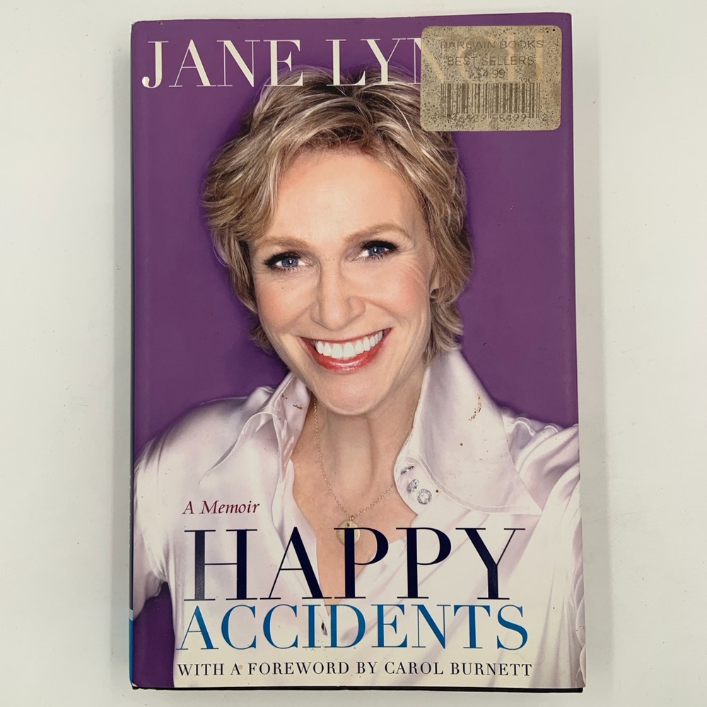 🌹New Listing🌹NWT Happy Accidents by Jane Lynch - Hardcover